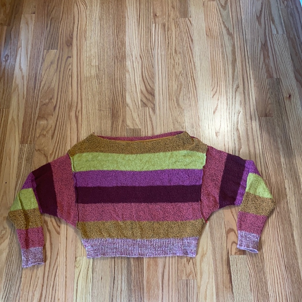 XS FREE PEOPLE MULTI-COLORED SWEATER